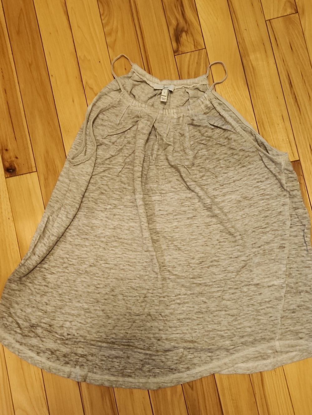 Joie Light Gray Women’s Linen Tank Top